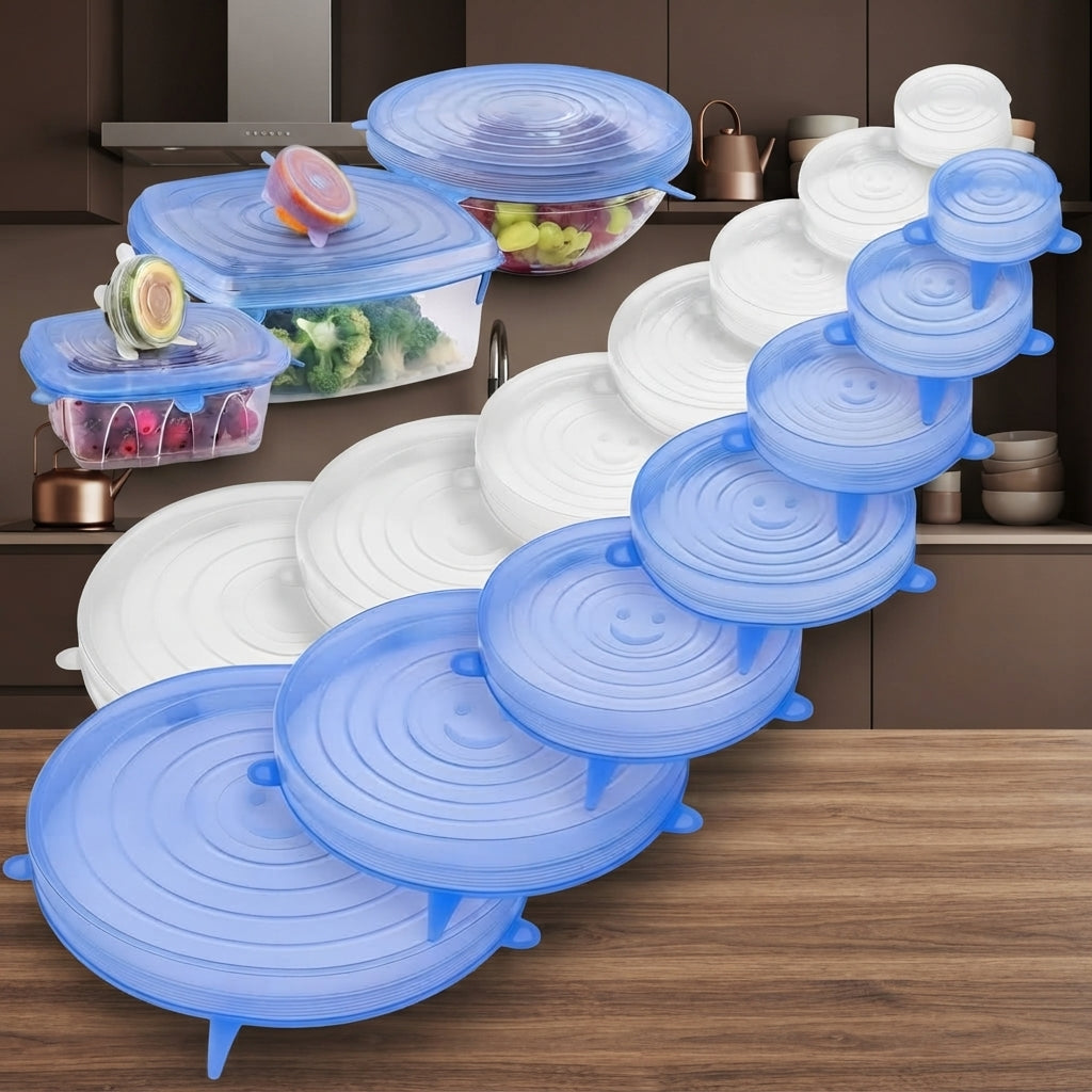 Reusable Silicone Stretch Lids