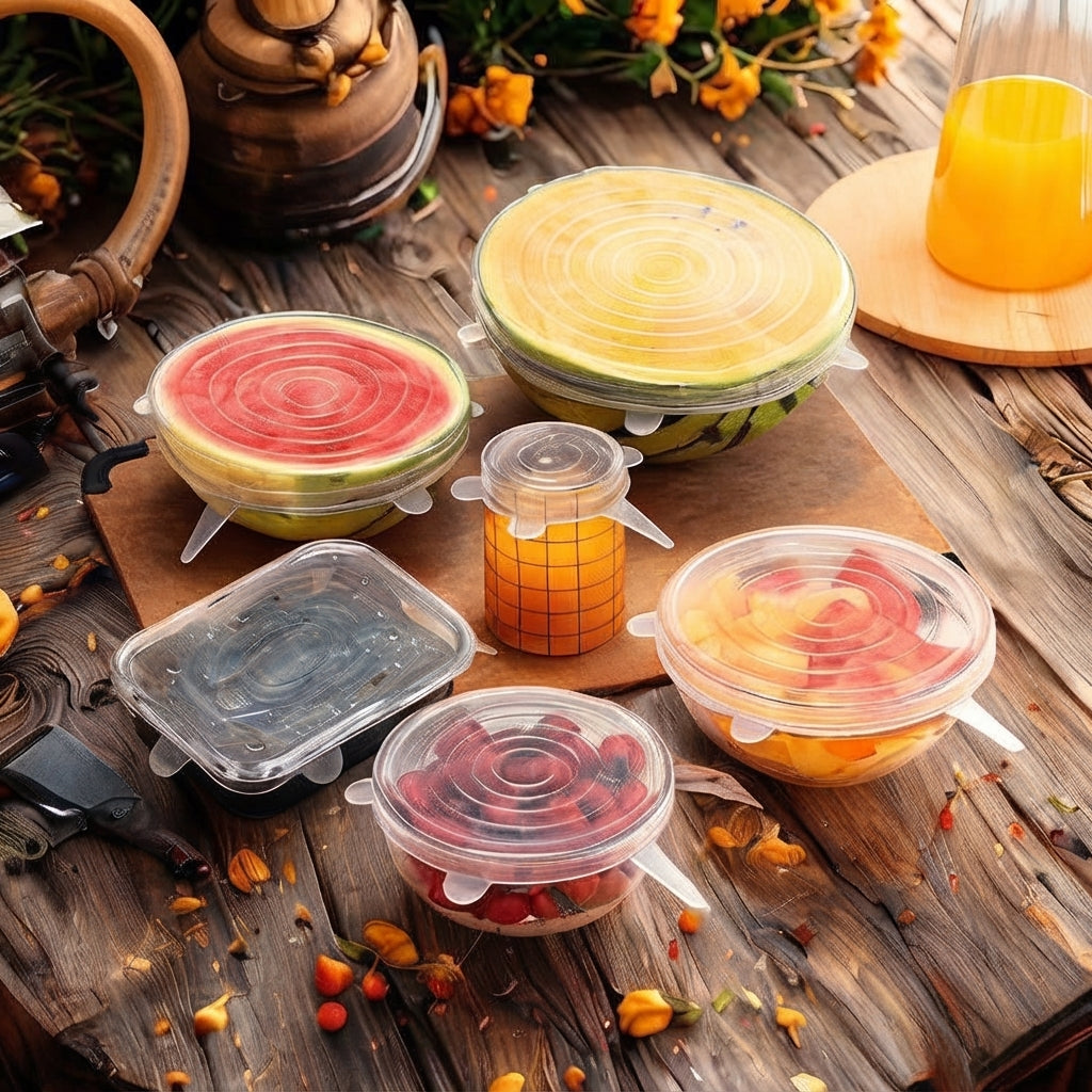 Reusable Silicone Stretch Lids