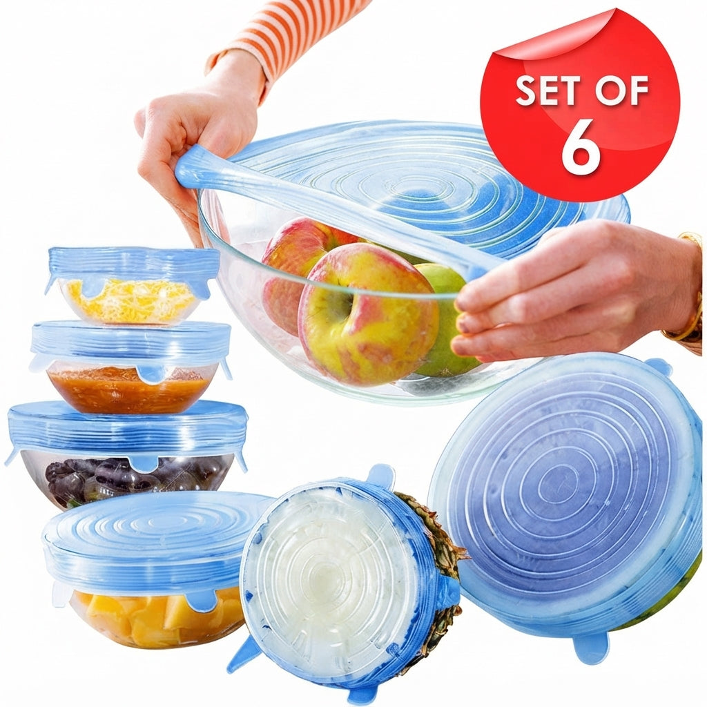 Reusable Silicone Stretch Lids