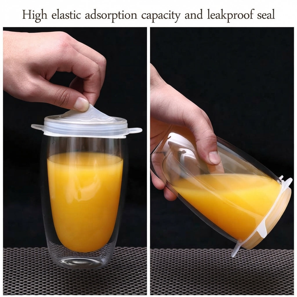 Reusable Silicone Stretch Lids