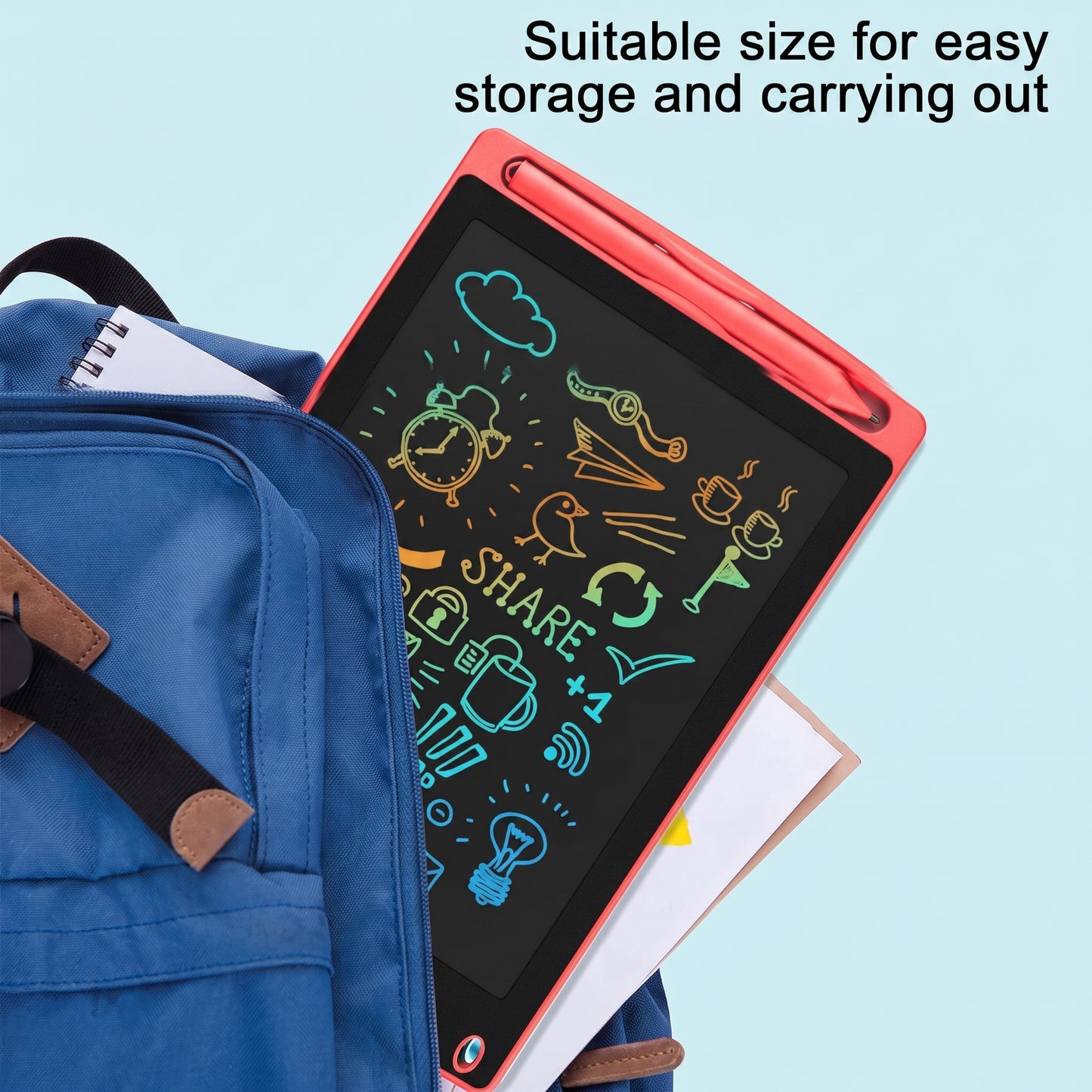 Multicolor LCD Writing Tablet (8.5" / 10" / 12")