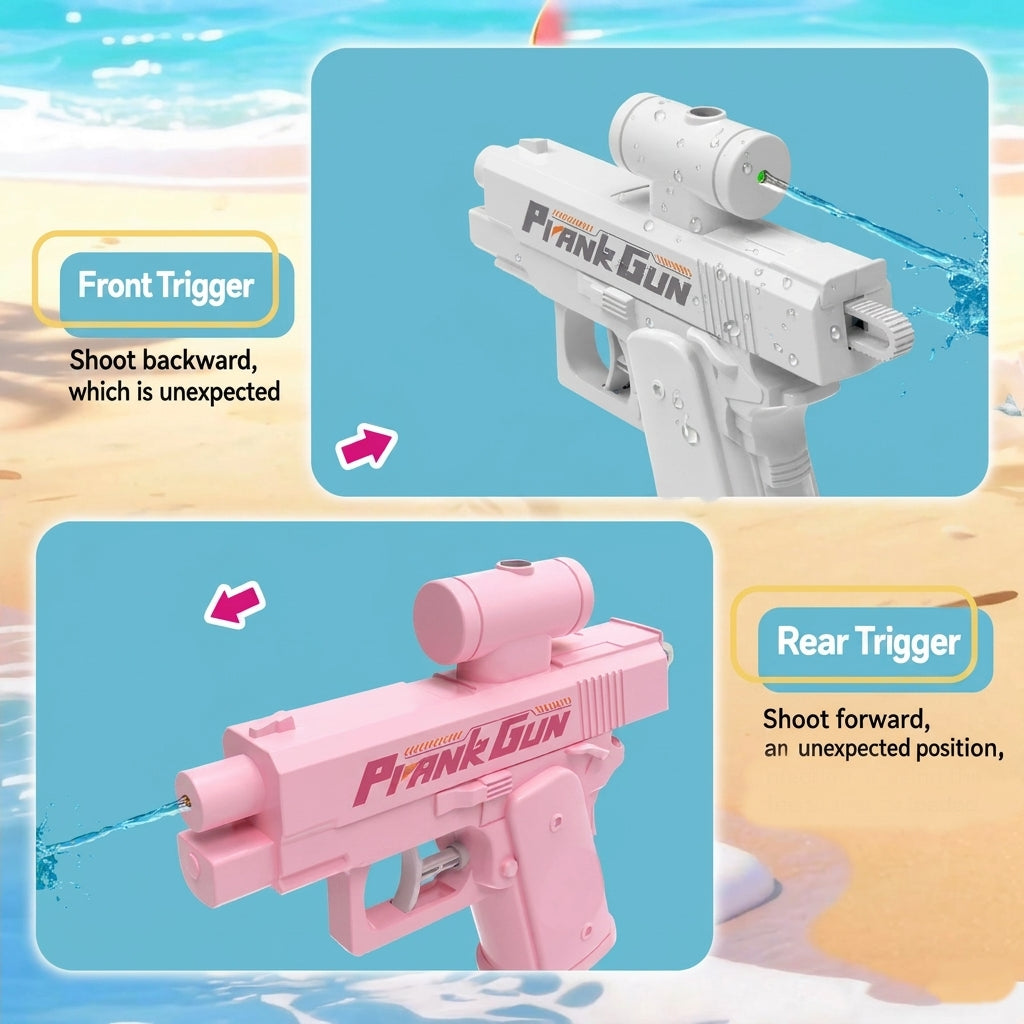 Two-Way Water Prank Gun Toy