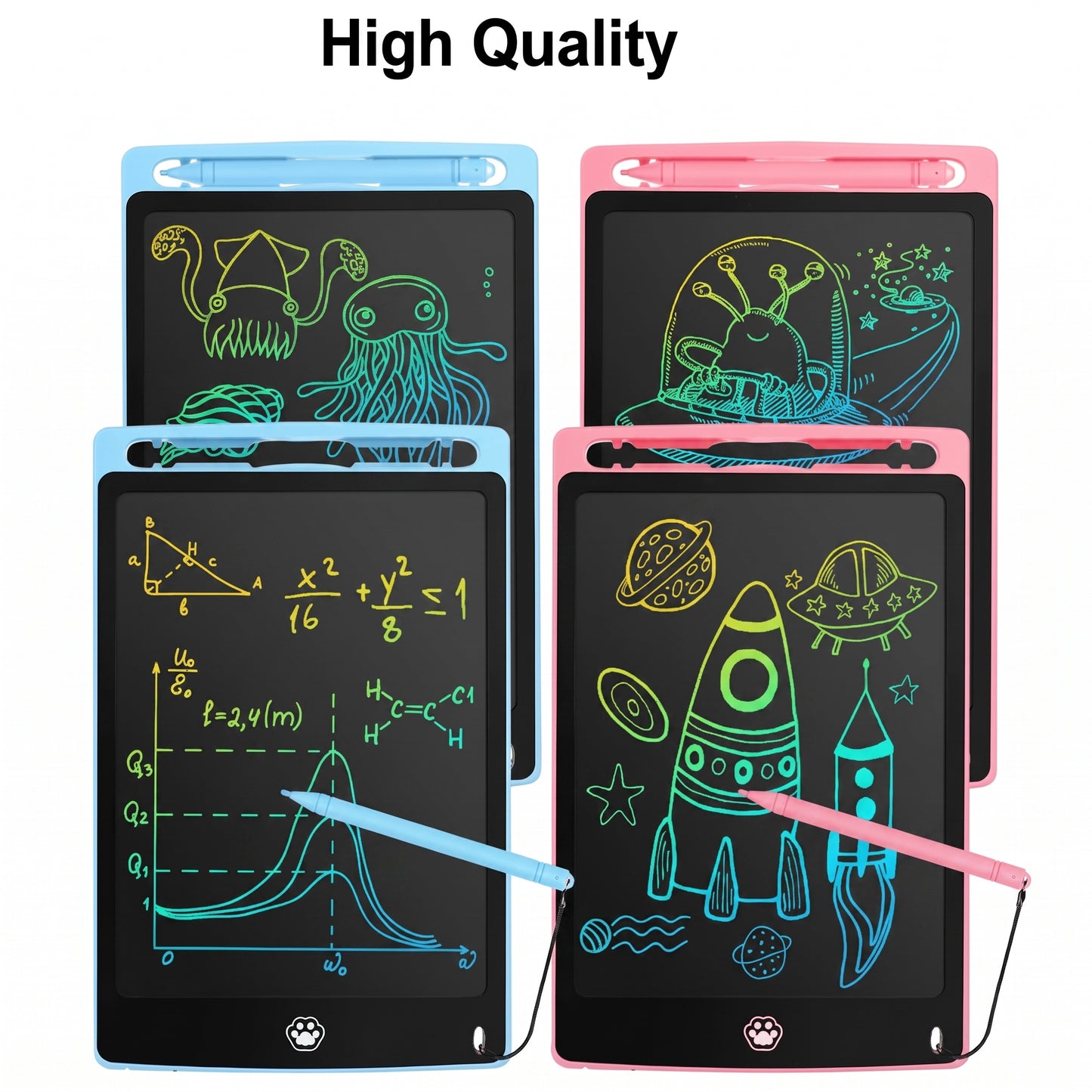 Multicolor LCD Writing Tablet (8.5" / 10" / 12")