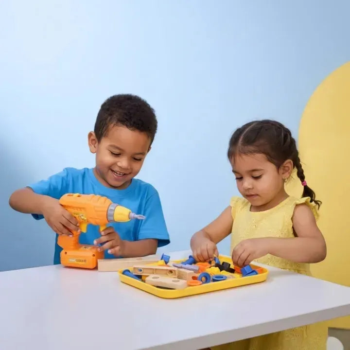 Kids' Electric Drill & Build Creative Construction Set
