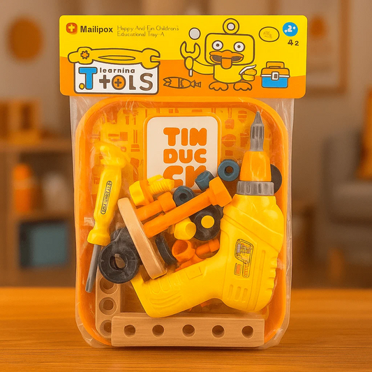 Kids' Electric Drill & Build Creative Construction Set